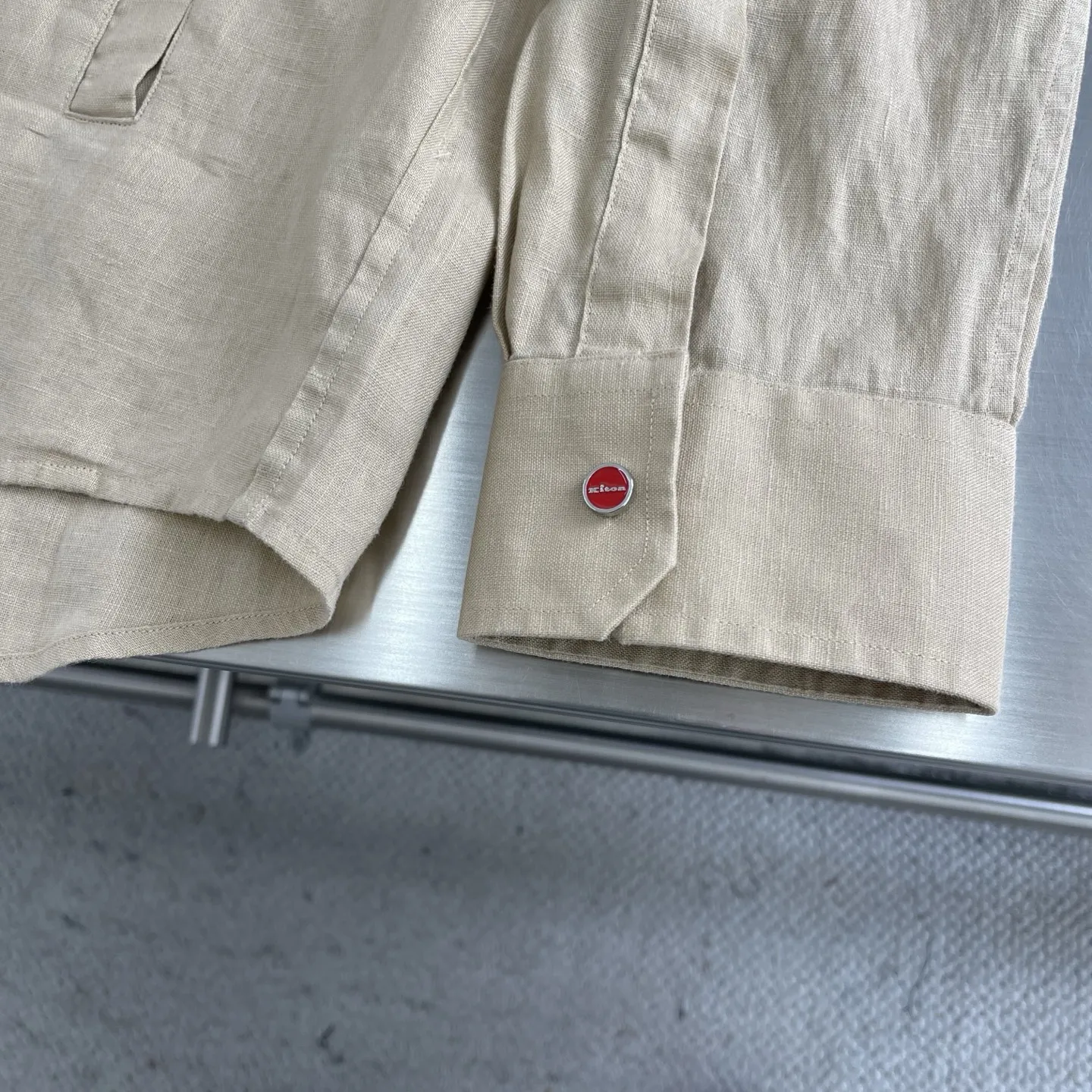 KITON Мужская толстовка из льна