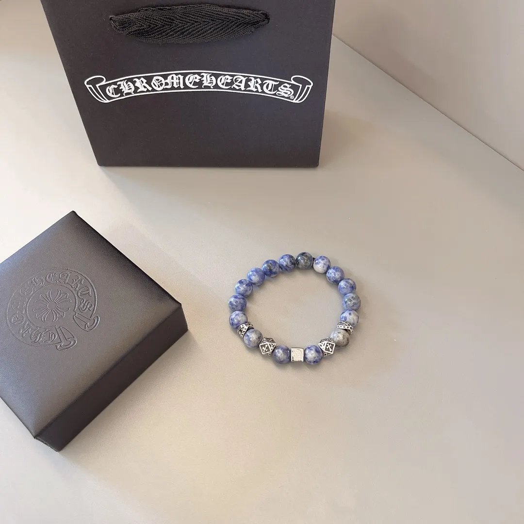 CHROME HEARTS Мужской браслет фиолетовый CHROME HEARTS Мужской браслет фиолетовый