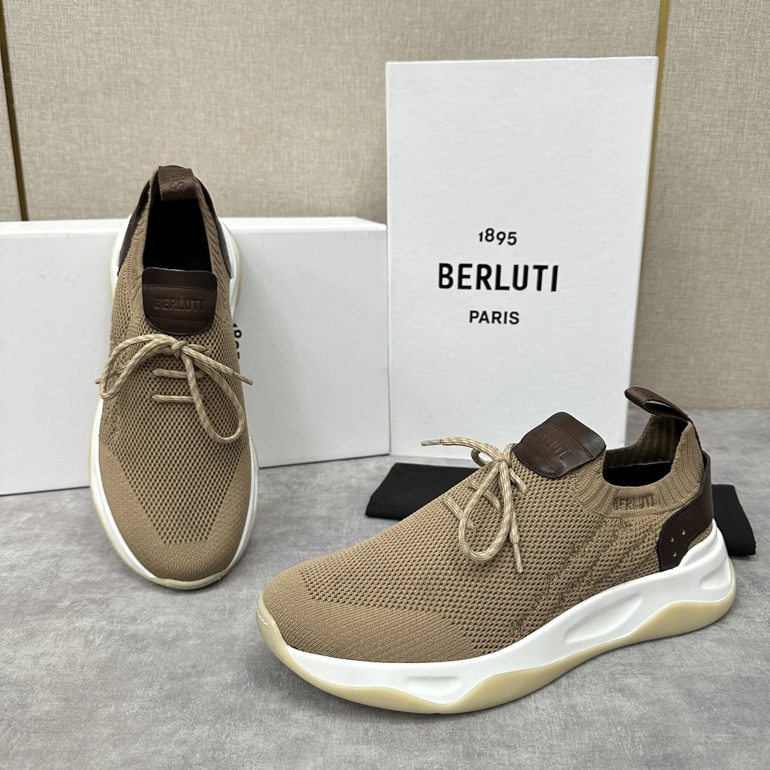 BERLUTI Мужские кроссовки Shadow