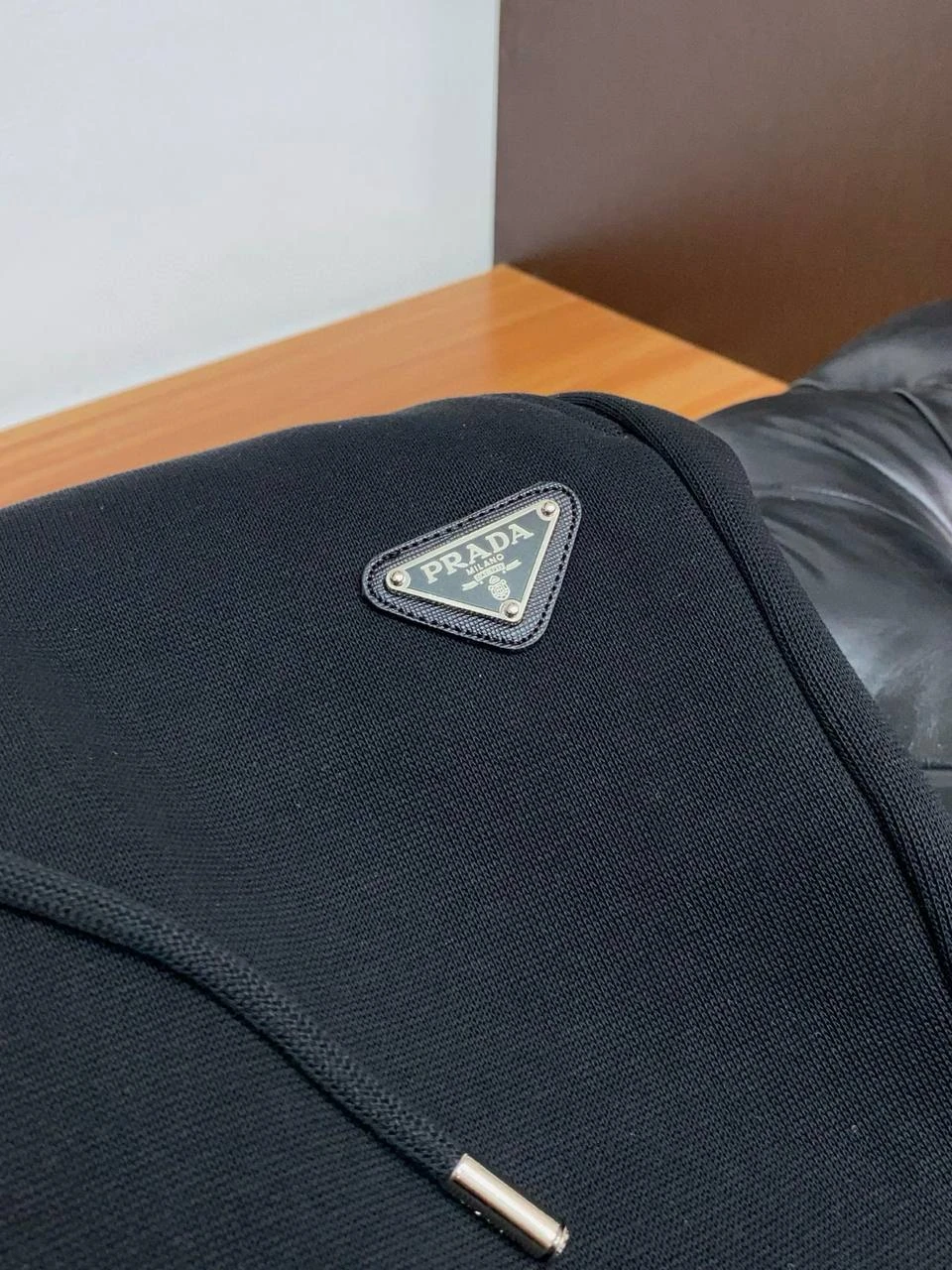 PRADA Мужские брюки джоггеры черные PRADA Мужские брюки джоггеры черные