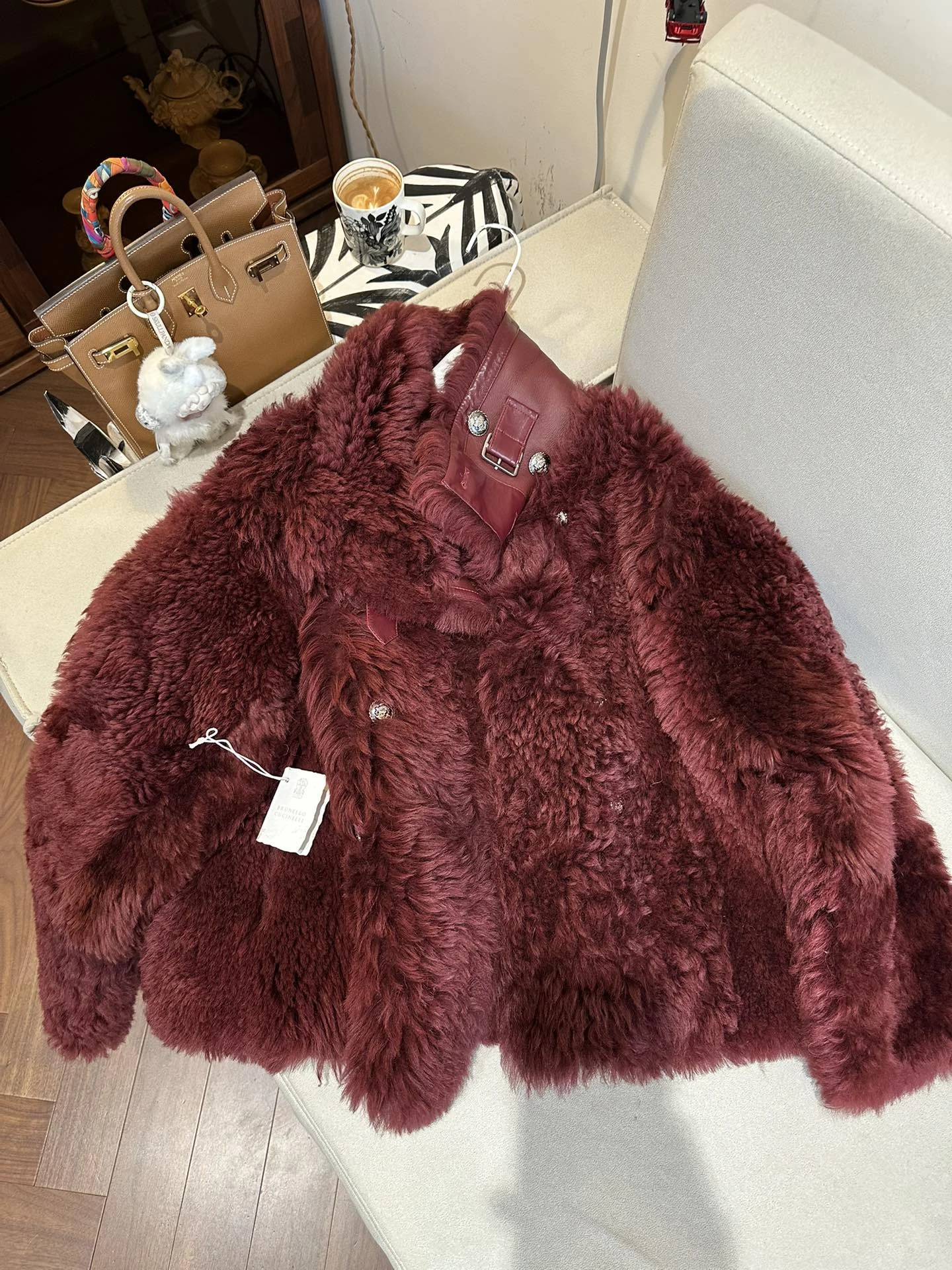 BRUNELLO CUCINELLI Женская шуба BRUNELLO CUCINELLI Женская шуба