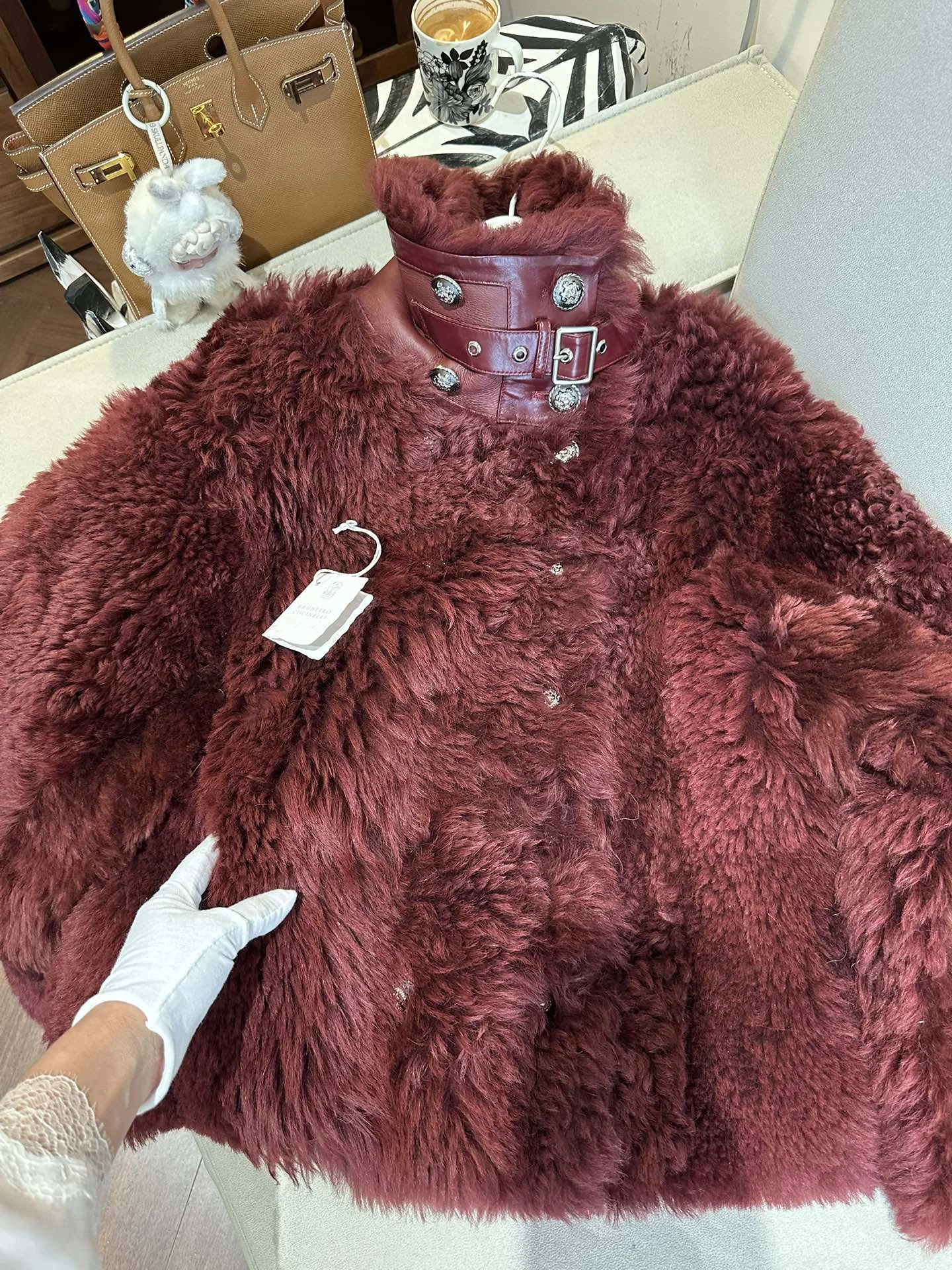 BRUNELLO CUCINELLI Женская шуба BRUNELLO CUCINELLI Женская шуба