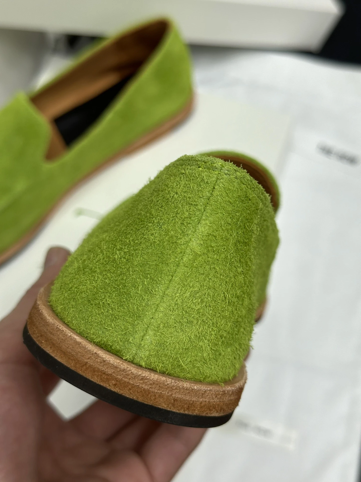 THE ROW Замшевые лоферы 