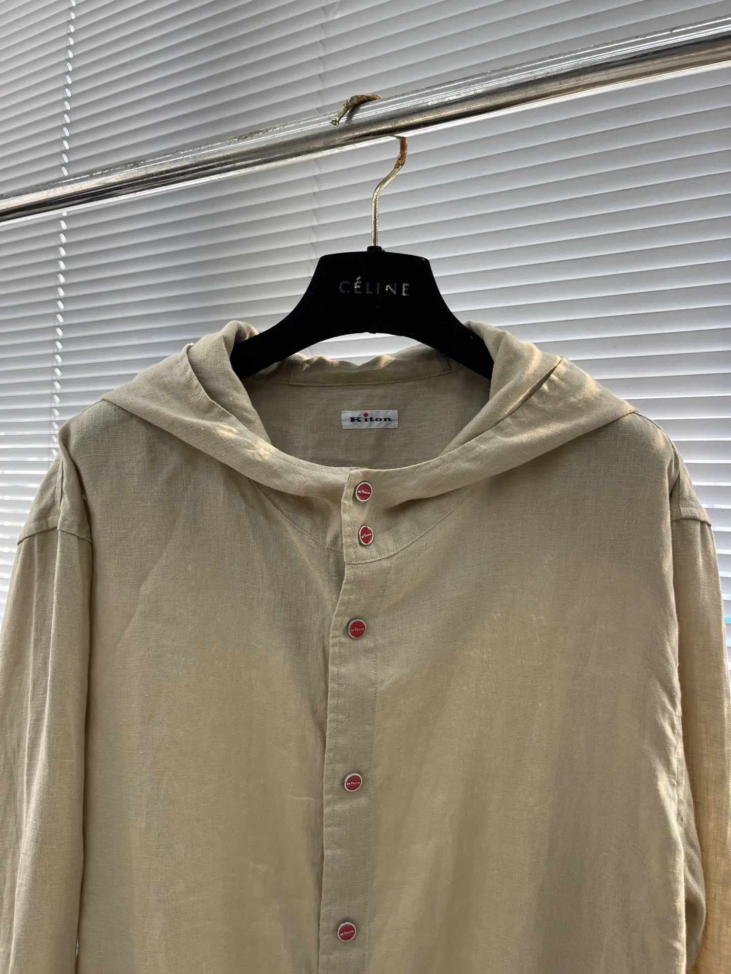 KITON Мужская толстовка из льна