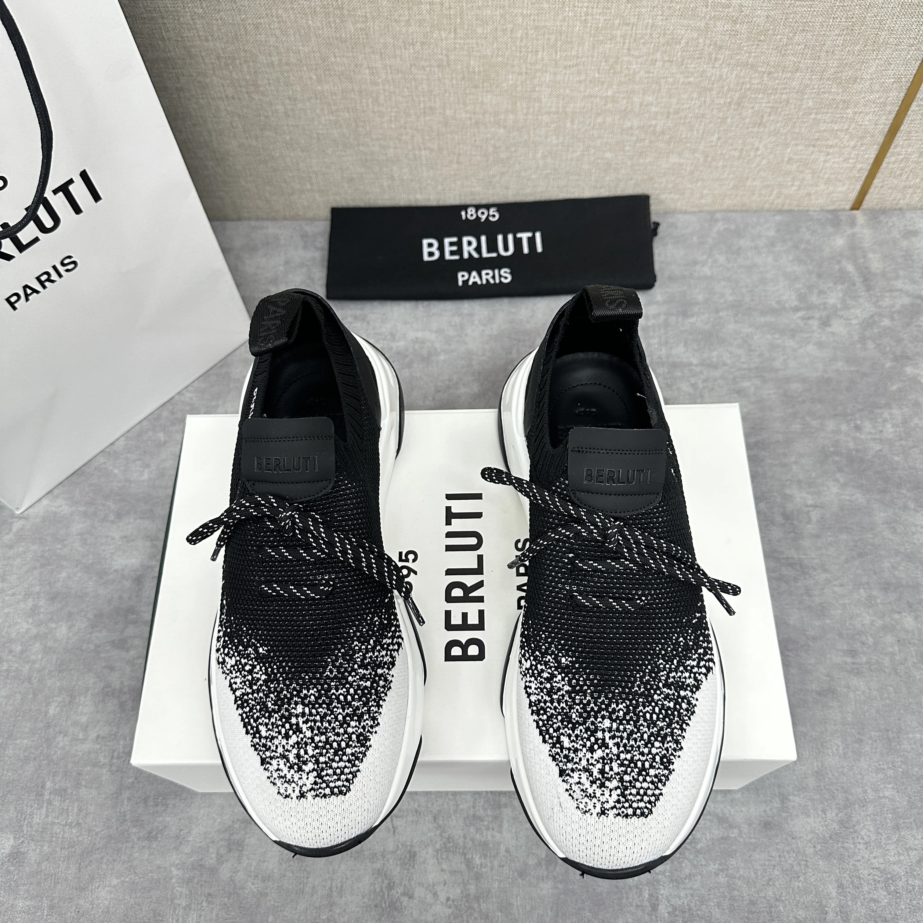 BERLUTI Мужские кроссовки Shadow