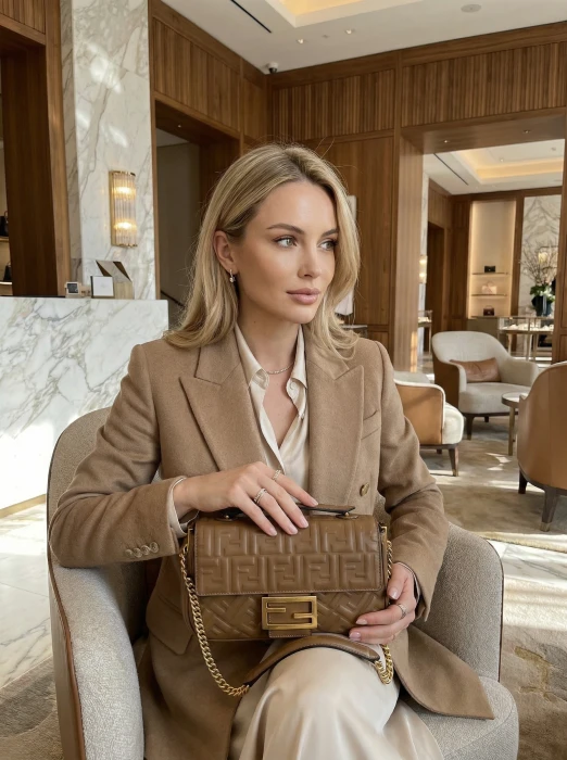 FENDI Женская сумка baguette 