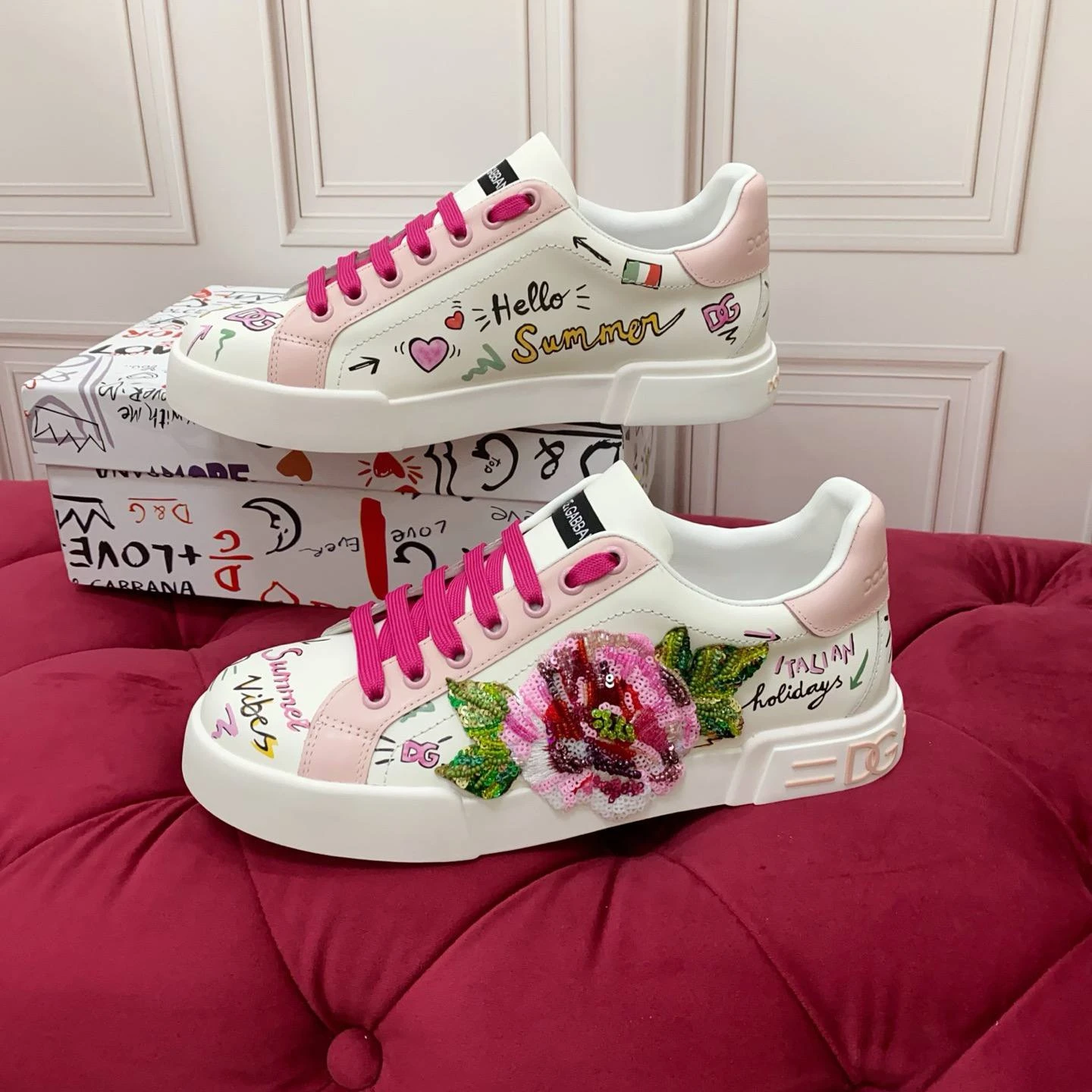 DOLCE & GABBANA Женские кроссовки DOLCE & GABBANA Женские кроссовки