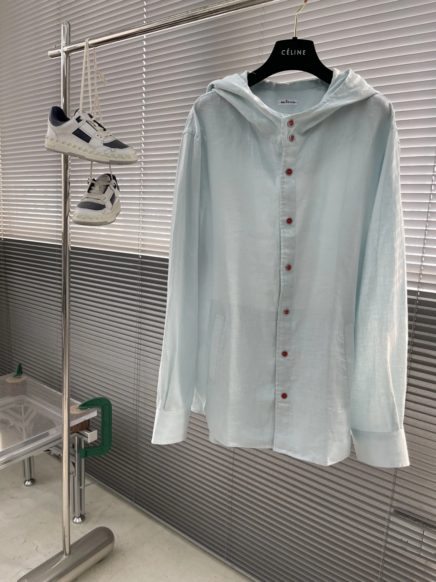 KITON Мужская толстовка из льна