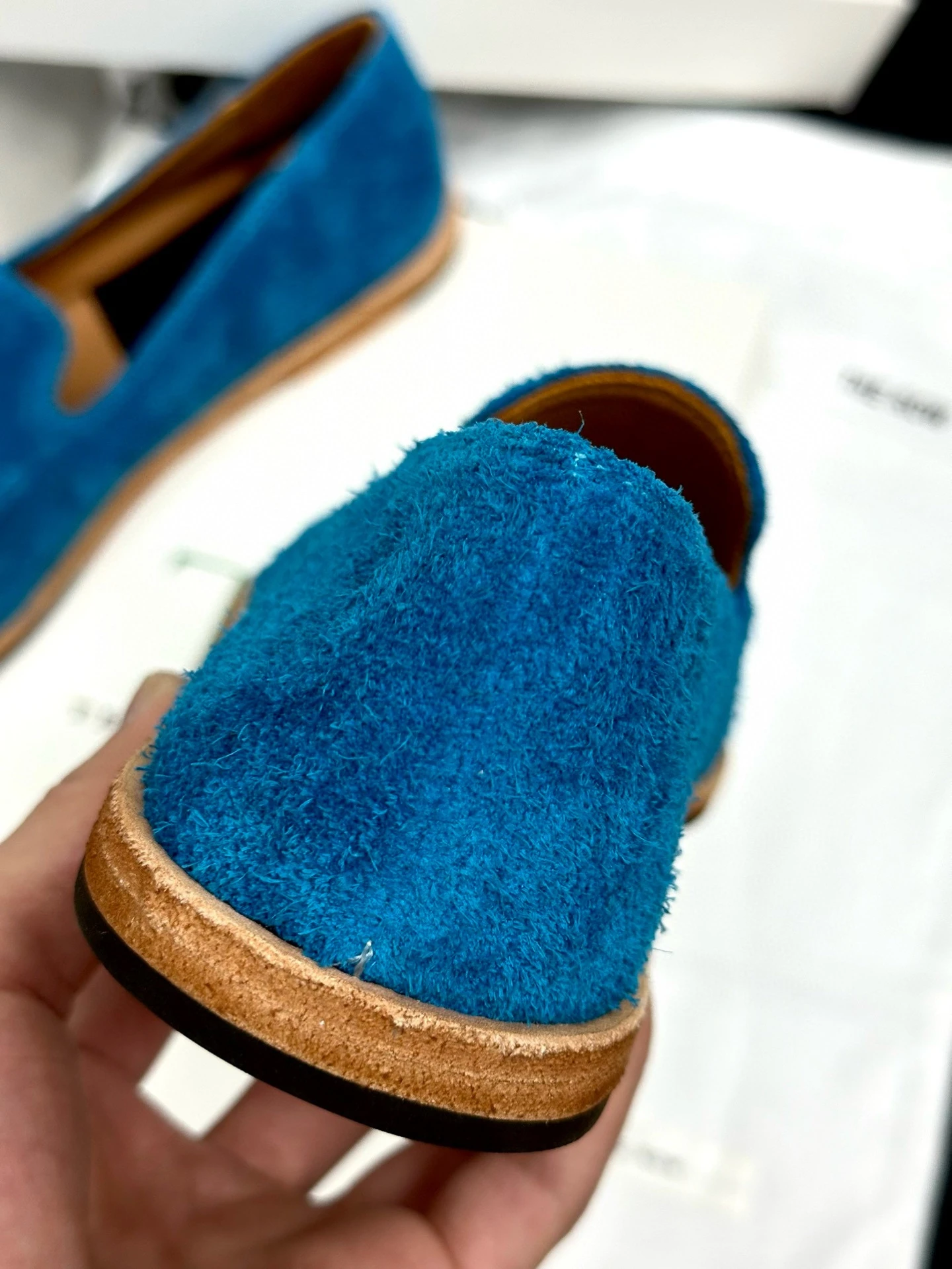 THE ROW Замшевые лоферы 