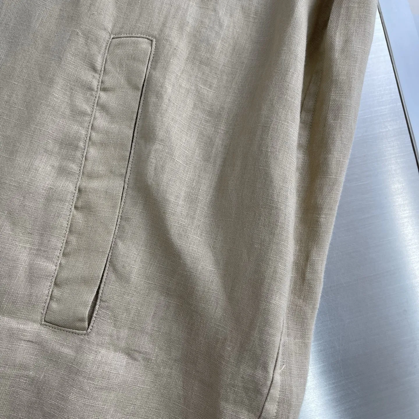 KITON Мужская толстовка из льна