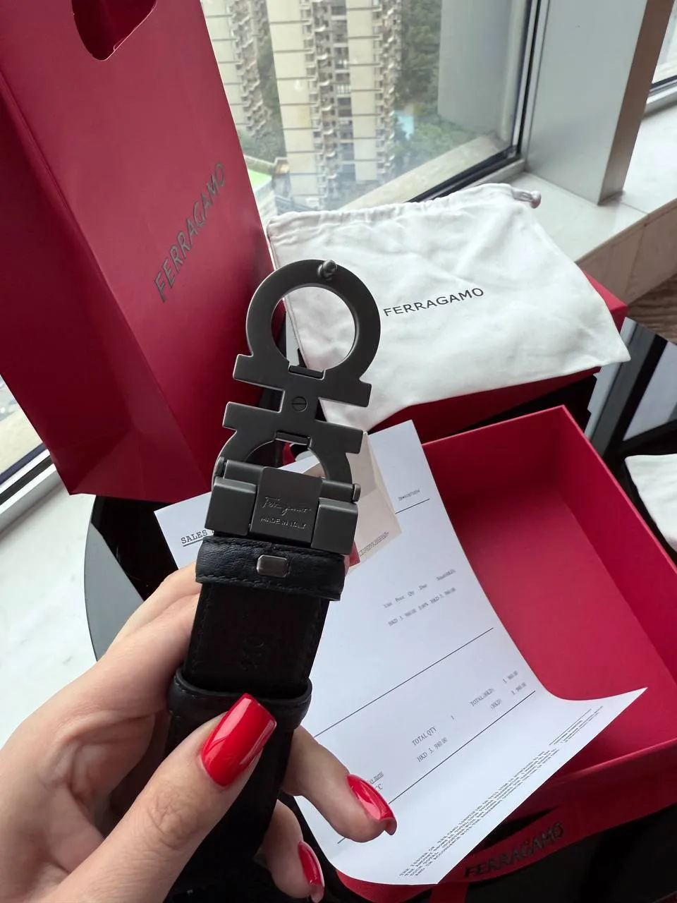 SALVATORE FERRAGAMO Мужской ремень с пряжкой SALVATORE FERRAGAMO Мужской ремень с пряжкой