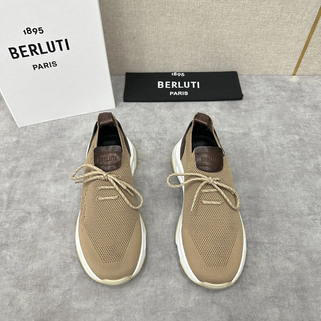 BERLUTI Мужские кроссовки Shadow