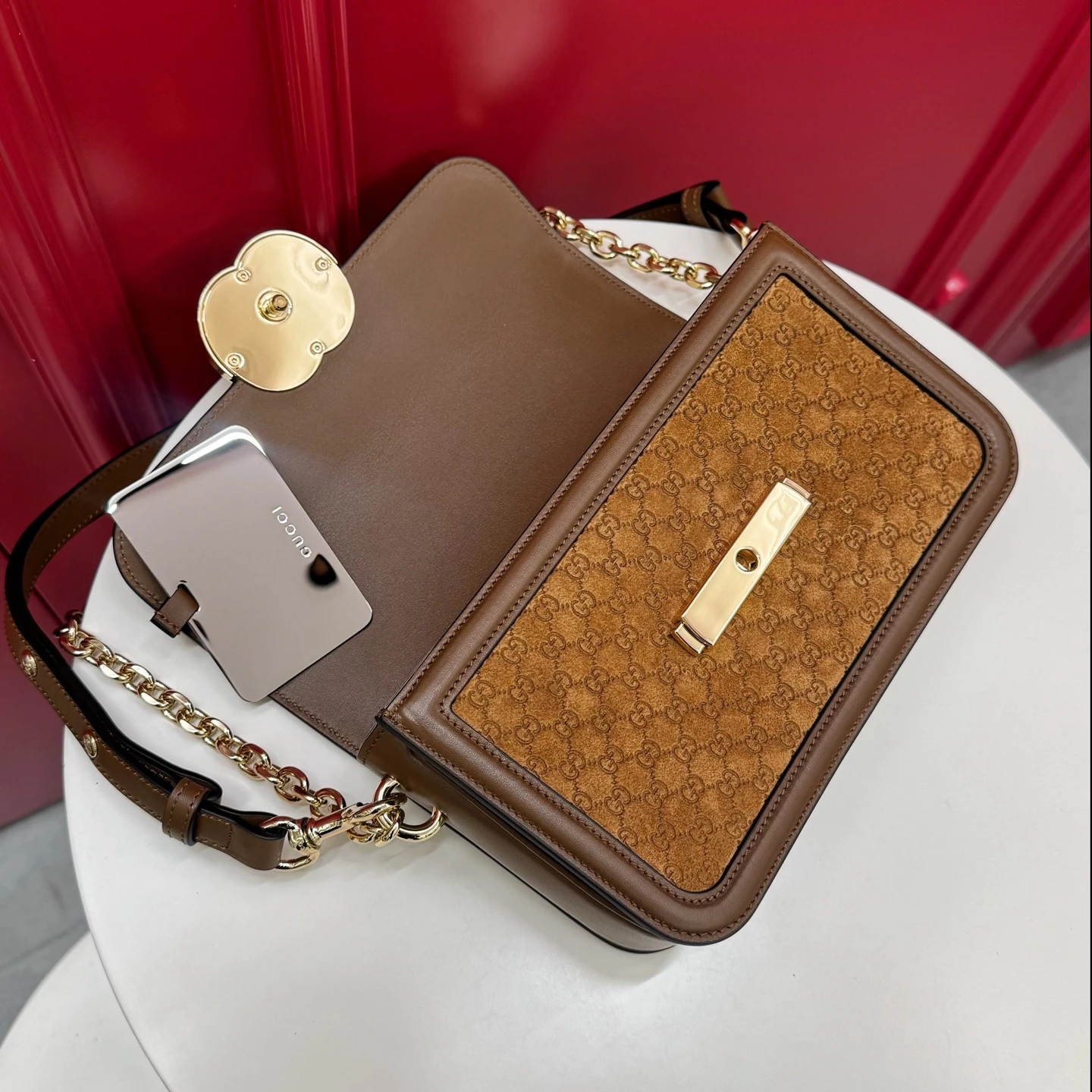 GUCCI Женская сумка Gucci go small shoulder bag