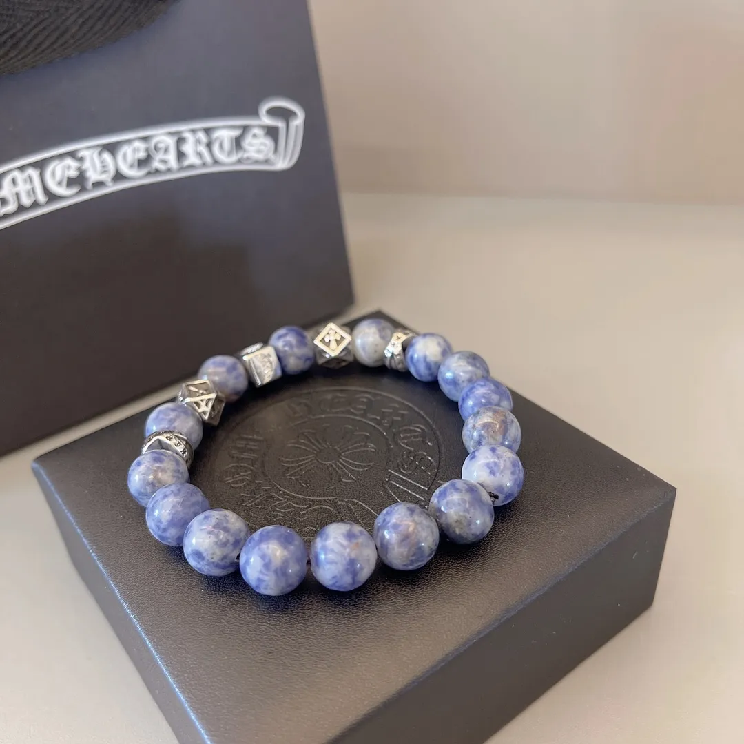 CHROME HEARTS Мужской браслет фиолетовый CHROME HEARTS Мужской браслет фиолетовый