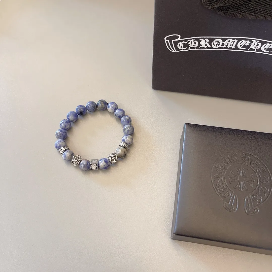 CHROME HEARTS Мужской браслет фиолетовый CHROME HEARTS Мужской браслет фиолетовый