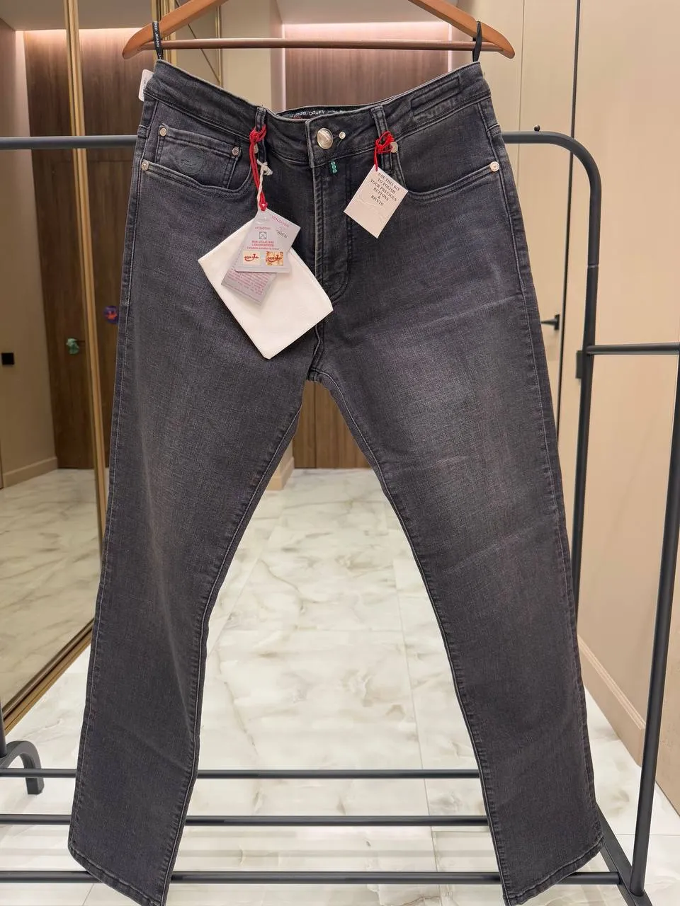 JACOB COHEN Мужские классические джинсы JACOB COHEN Мужские классические джинсы