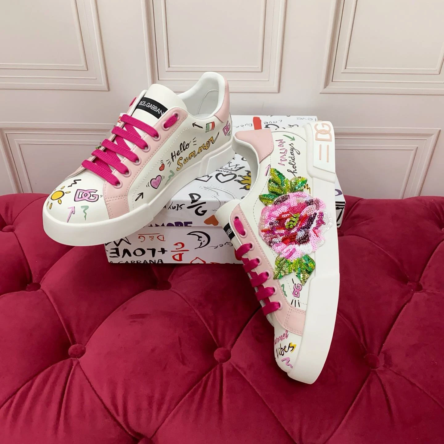 DOLCE & GABBANA Женские кроссовки DOLCE & GABBANA Женские кроссовки