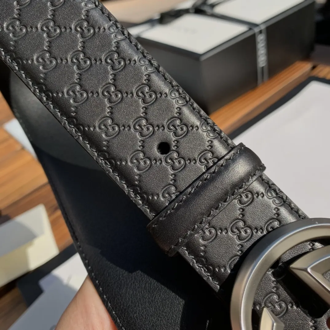 GUCCI Мужской кожаный ремень