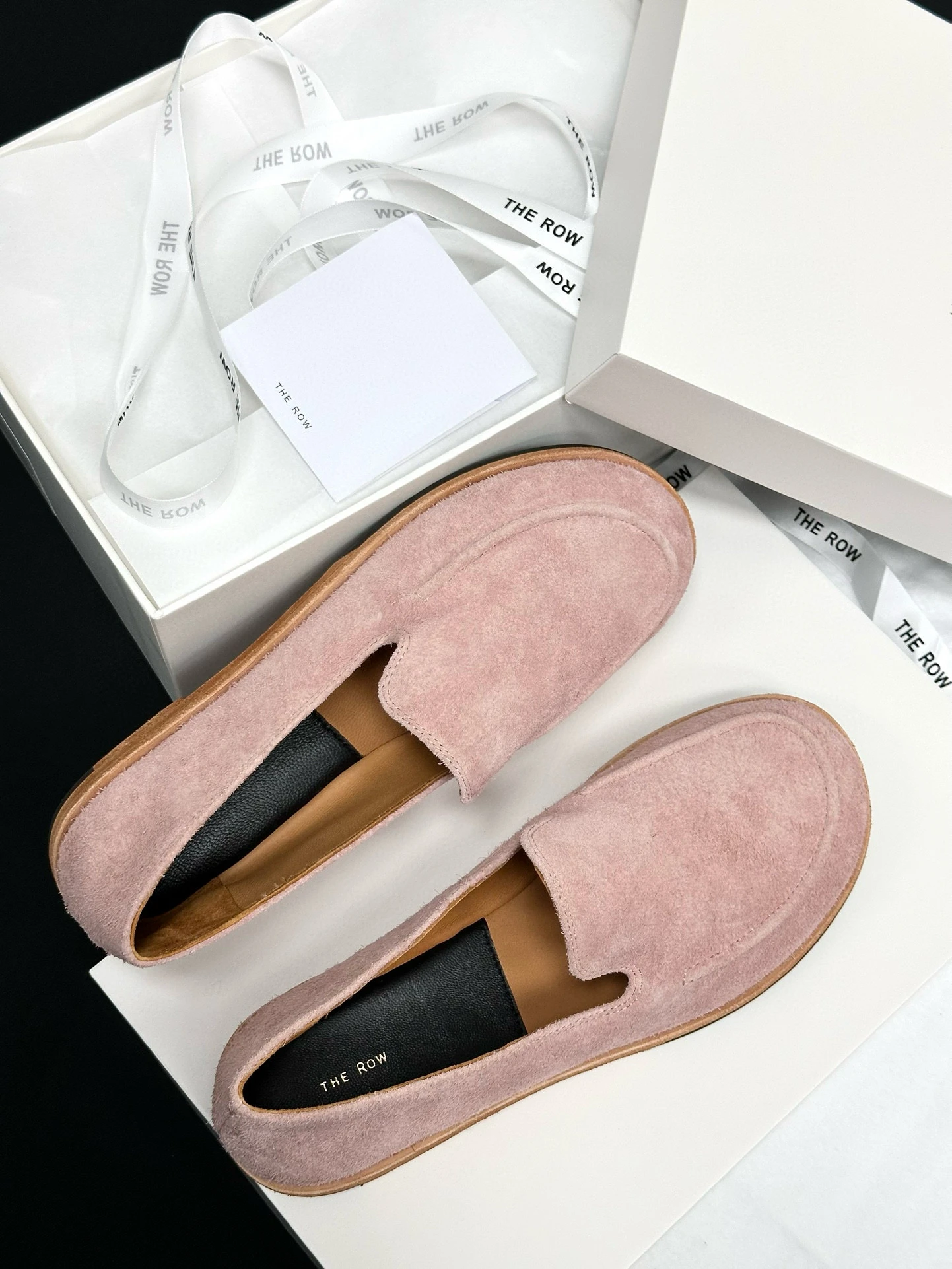 THE ROW Замшевые лоферы THE ROW Замшевые лоферы