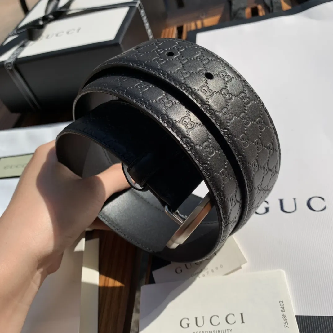 GUCCI Мужской кожаный ремень