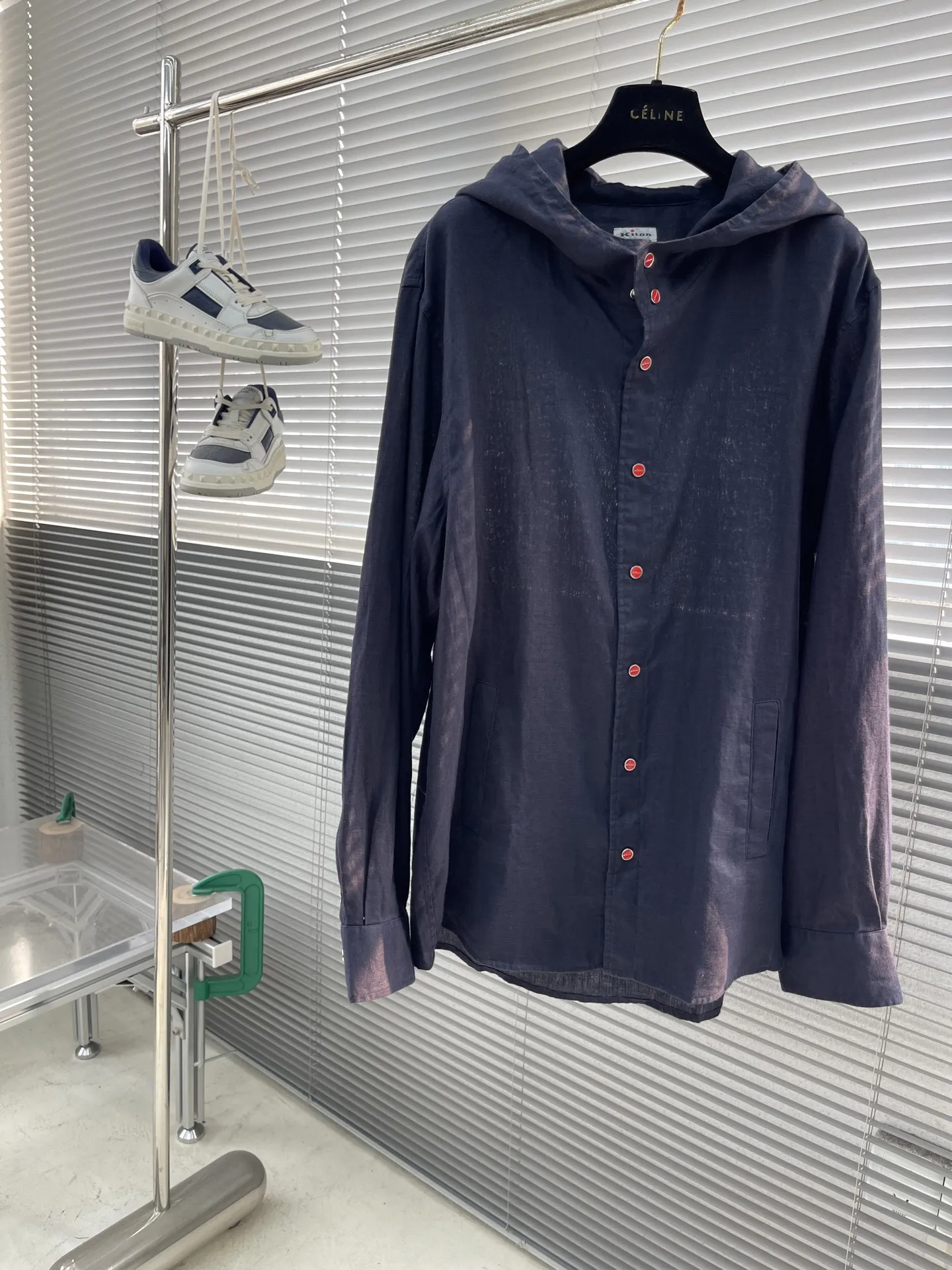 KITON Мужская толстовка из льна