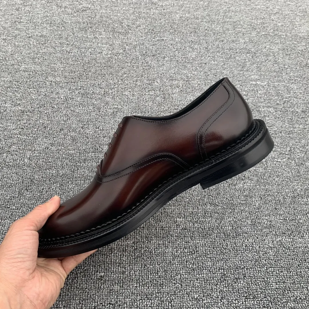 SALVATORE FERRAGAMO Мужские туфли-оксфорды из воловьей кожи SALVATORE FERRAGAMO Мужские туфли-оксфорды из воловьей кожи