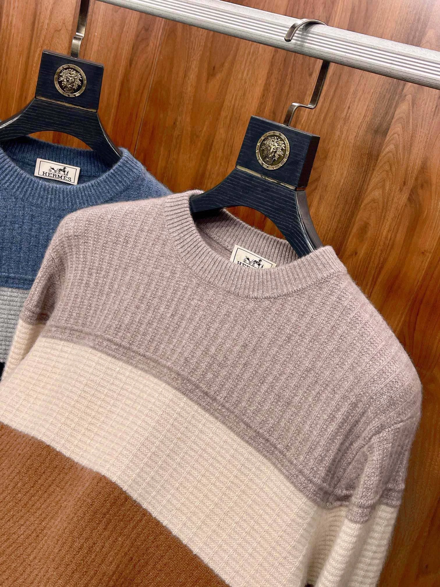 HERMES Мужской свитер из кашемира HERMES Мужской свитер из кашемира