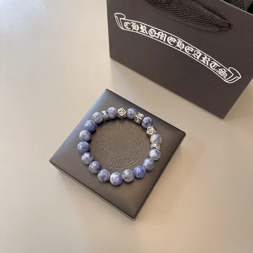 CHROME HEARTS Мужской браслет фиолетовый CHROME HEARTS Мужской браслет фиолетовый