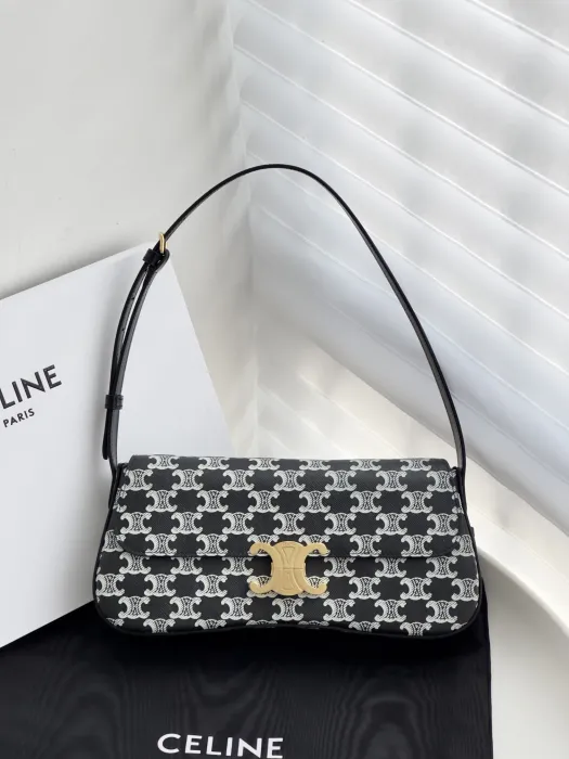  CELINE Женская сумка LOLA из парусины