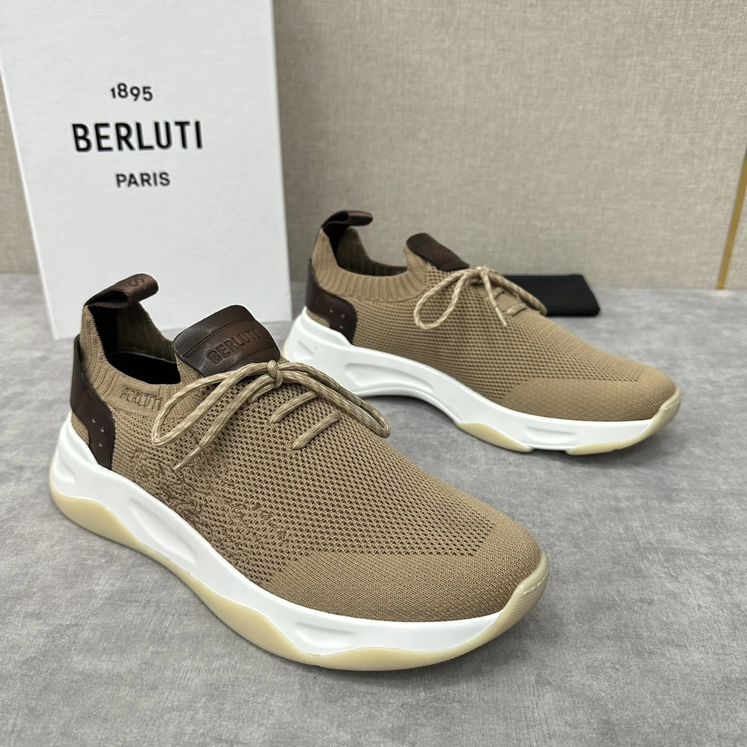 BERLUTI Мужские кроссовки Shadow