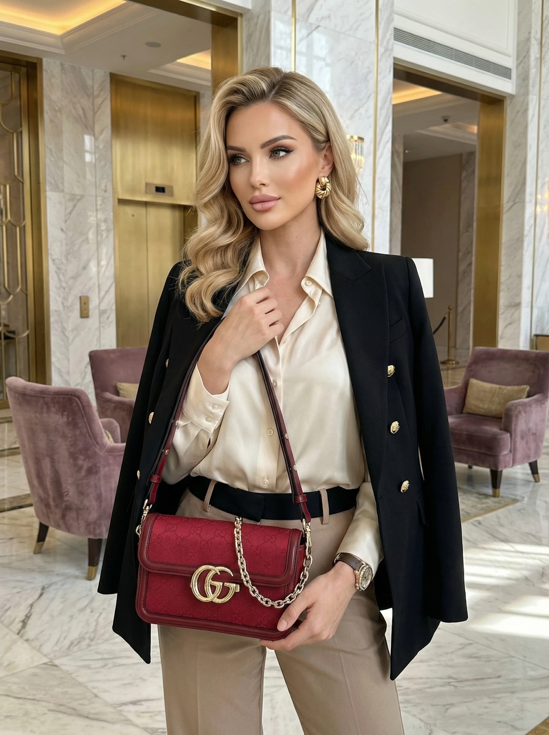 GUCCI Женская сумка Gucci go small shoulder bag