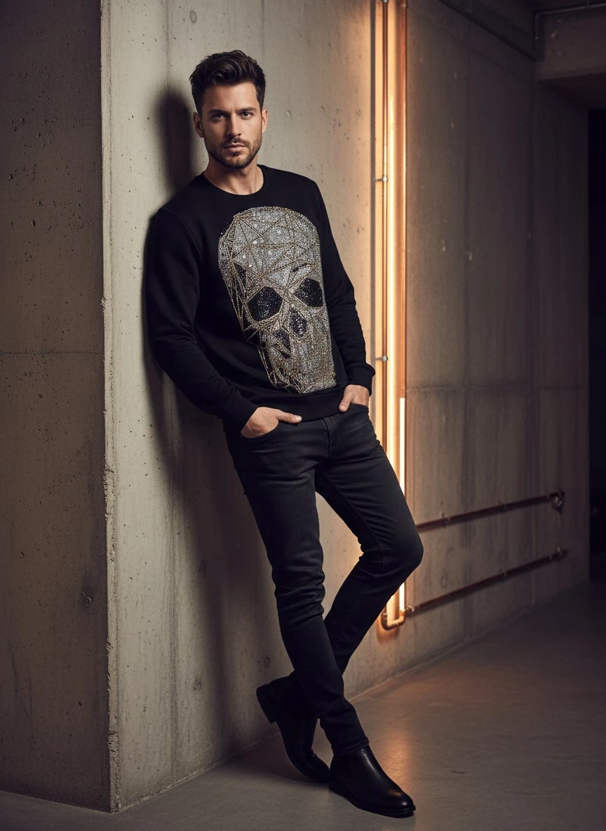 PHILIPP PLEIN Мужской свитшот PHILIPP PLEIN Мужской свитшот