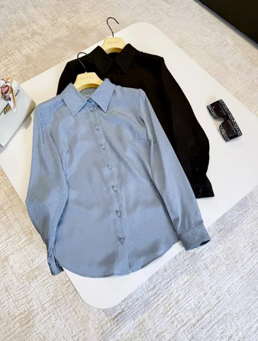 GUCCI Женская рубашка из шелка