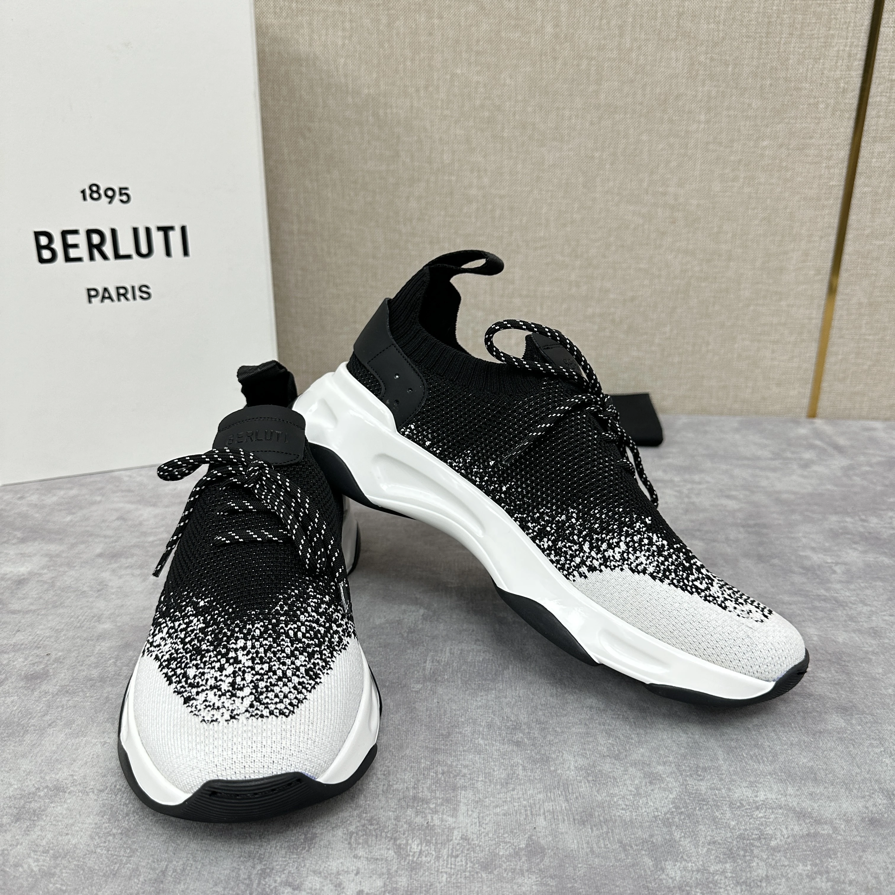 BERLUTI Мужские кроссовки Shadow