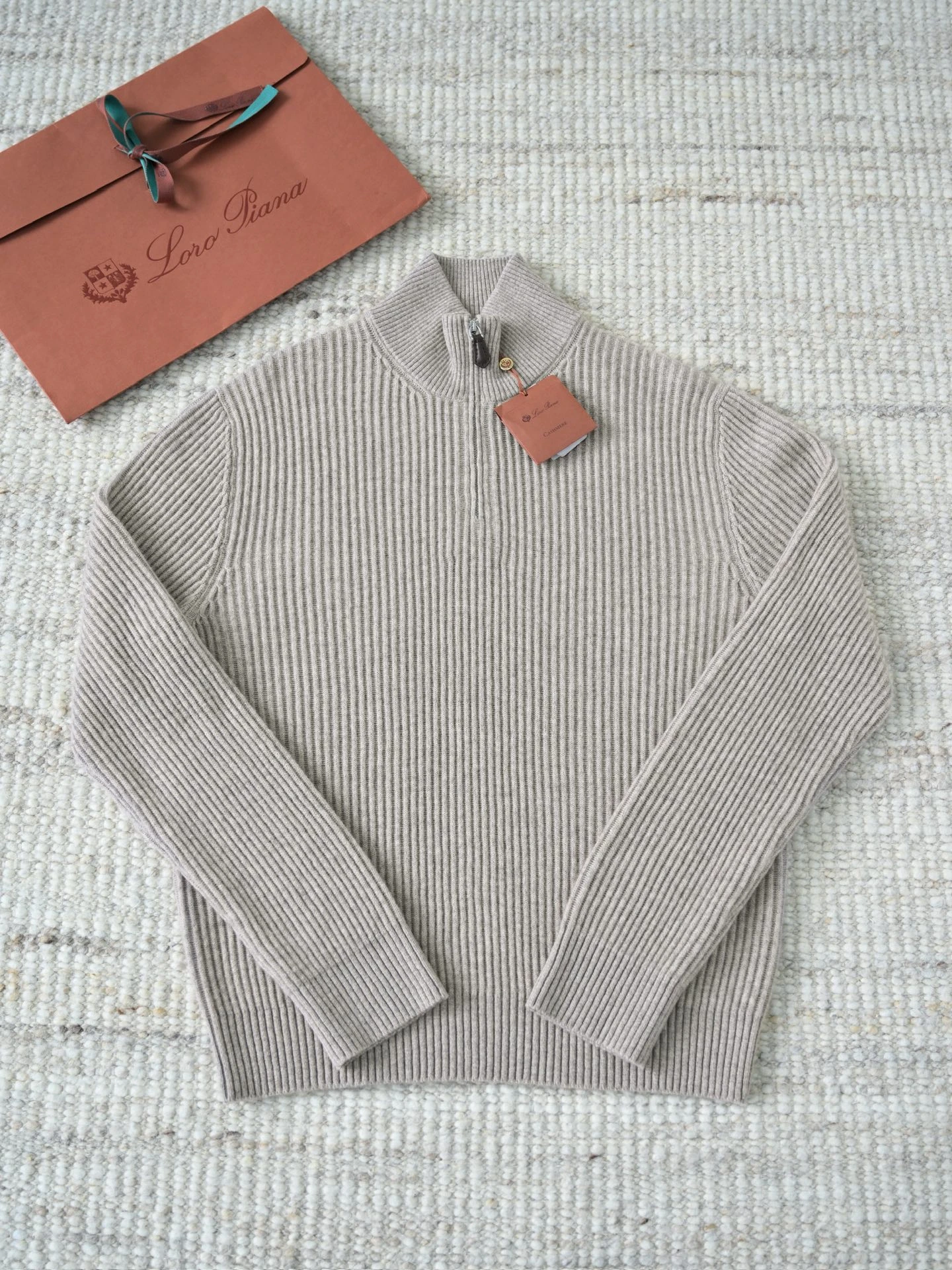 LORO PIANA Мужской пуловер из кашемира LORO PIANA Мужской пуловер из кашемира