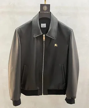 BURBERRY Мужская кожаная куртка