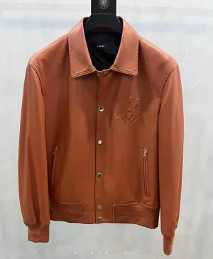 AMIRI Мужская кожаная куртка