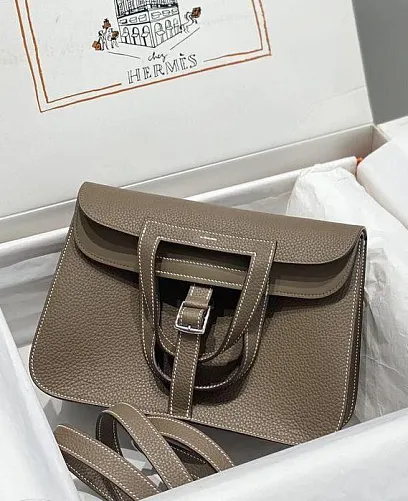 HERMES Женская сумка Halzan 22 см 18/Etouch Clemence