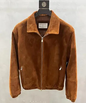 BRUNELLO CUCINELLI Мужская куртка из замши