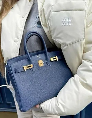 HERMES Женская сумка Birkin 25 см 7p Togo