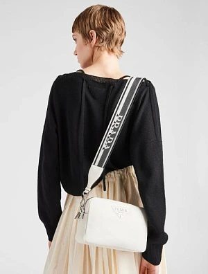 PRADA Женская сумка 1BH192 белая