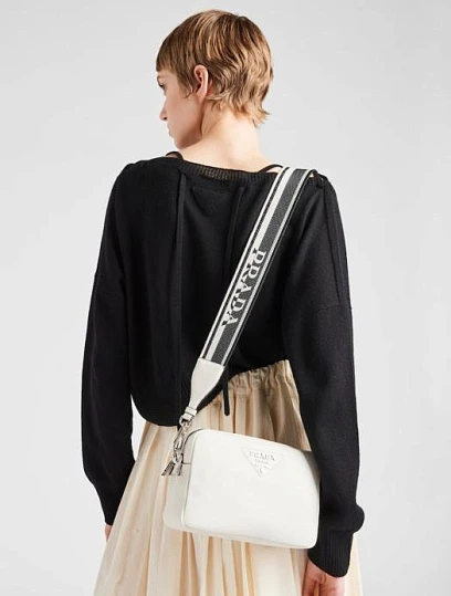 PRADA Женская сумка 1BH192 белая