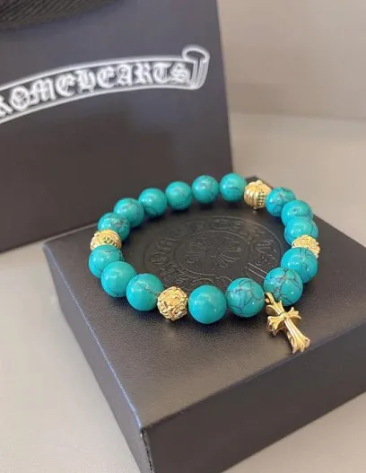 CHROME HEARTS Мужской браслет голубой