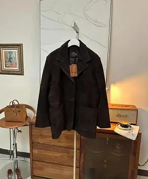 LORO PIANA Женский жакет из замши
