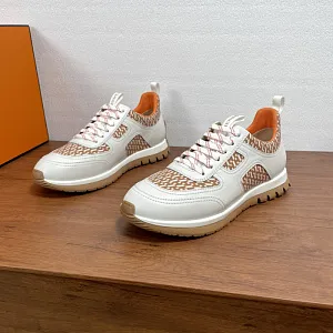 HERMES Мужские кроссовки телячья кожа