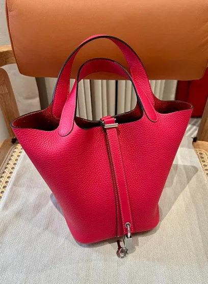 HERMES Женская сумка Picotin Lock 18 см 0D Clemence