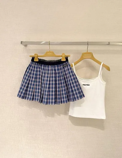 MIU MIU Женская юбка хлопок