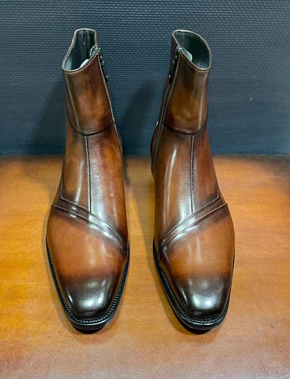 BERLUTI Мужские ботинки с лакированной подошвой