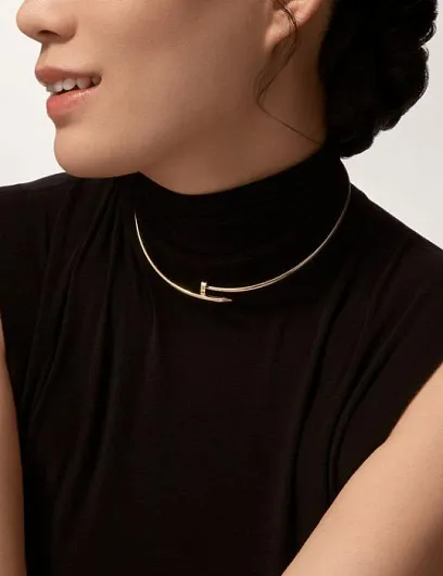 CARTIER Женское колье Juste un Clou розовое золото