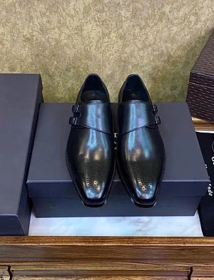 BERLUTI Мужские туфли коровья кожа черные